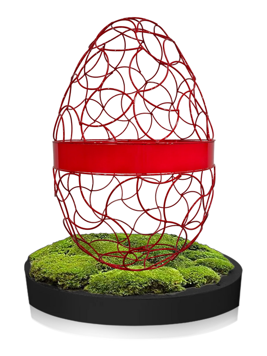 Alganic Osterei mit Grußband