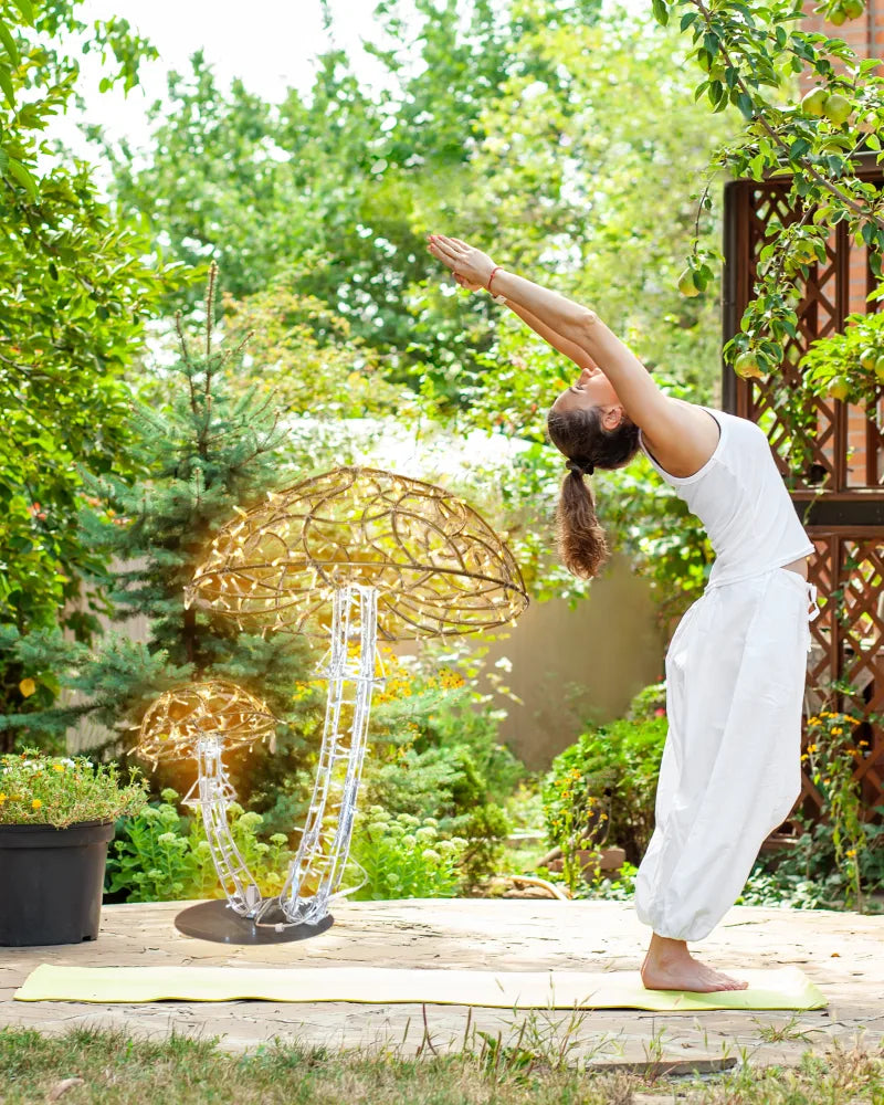 Alganic Leuchtpilze – zwei gewachsene Formen